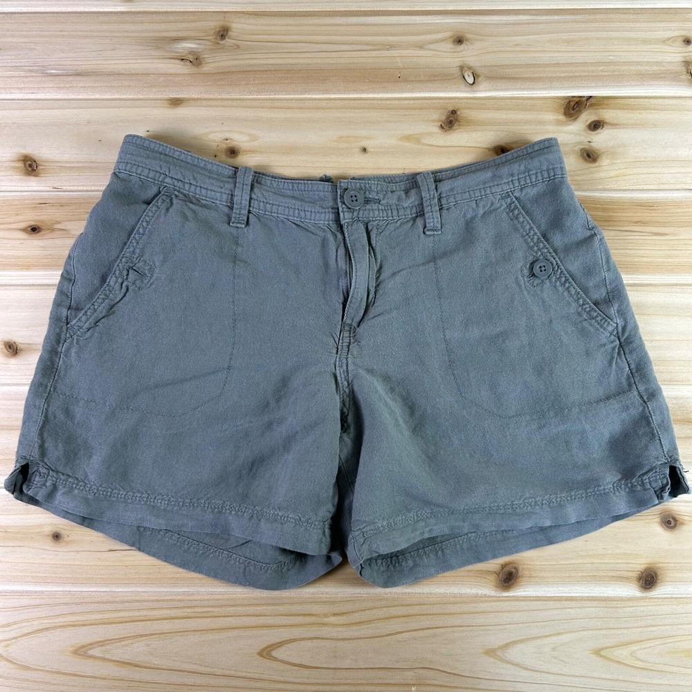 Calvin Klein Shorts Womens 6 Gray Mid Rise Shorts